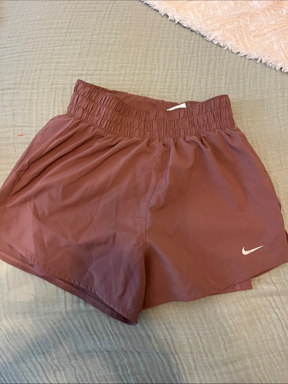 Nike Women's Mauve Athletic Shorts